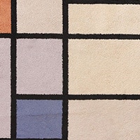 Piet Mondrian Rugs from Nazmiyal Antique Rugs in NYC