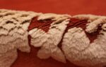 Pile Antique round French Art Deco rug 70144 designed by Leleu from the Nazmiyal collection in NYC.