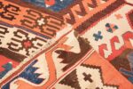 Weave Antique Turkish Konya Kilim Rug 70121 by Nazmiyal