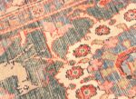 Weave detail Antique floral Persian Tehran rug 70135 by Nazmiyal