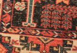 Weave detail Antique Persian Bakhtiari rug 70125 by Nazmiyal