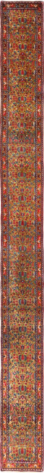Full view Antique Kerman Persian rug 70165 by Nazmiyal