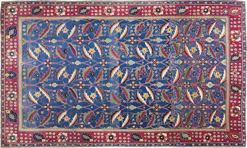 Antique Persian Kerman Vase Carpet from Nazmiyal Antique Rugs