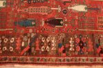 Border Small Antique Persian Bidjar rug 70155 by Nazmiyal