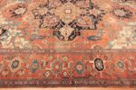 Border Antique Persian Heriz rug 70164 by Nazmiyal
