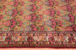 Border Antique Persian Kerman rug 70166 by Nazmiyal