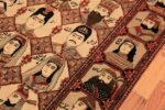Border Persian Kashan Mohtasham rug 70160 by Nazmiyal