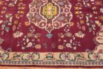 Border Vintage Indian Cotton Agra rug 70167 by Nazmiyal