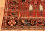 Corner Small Antique Persian Bidjar rug 70155 by Nazmiyal