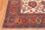 Corner Antique Persian Sultanabad rug 70137 by Nazmiyal