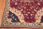 Corner Vintage Indian Cotton Agra rug 70167 by Nazmiyal