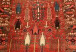 Field Small Antique Persian Bidjar rug 70155 by Nazmiyal