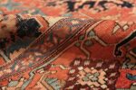 Pile Antique Persian Heriz rug 70164 by Nazmiyal