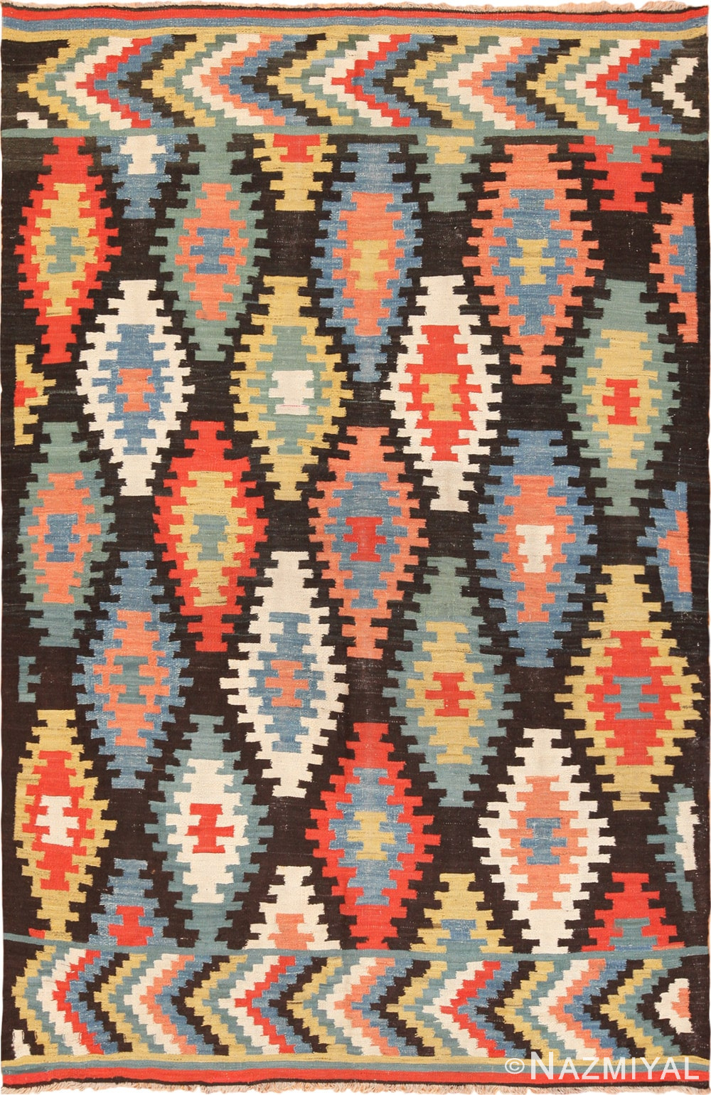 Full view Antique Macadonian rug 70172 by Nazmiyal
