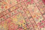 Weave detail Antique Persian Kerman rug 70166 by Nazmiyal