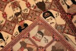 Weave Antique Persian Kashan Mohtasham rug 70160 by Nazmiyal