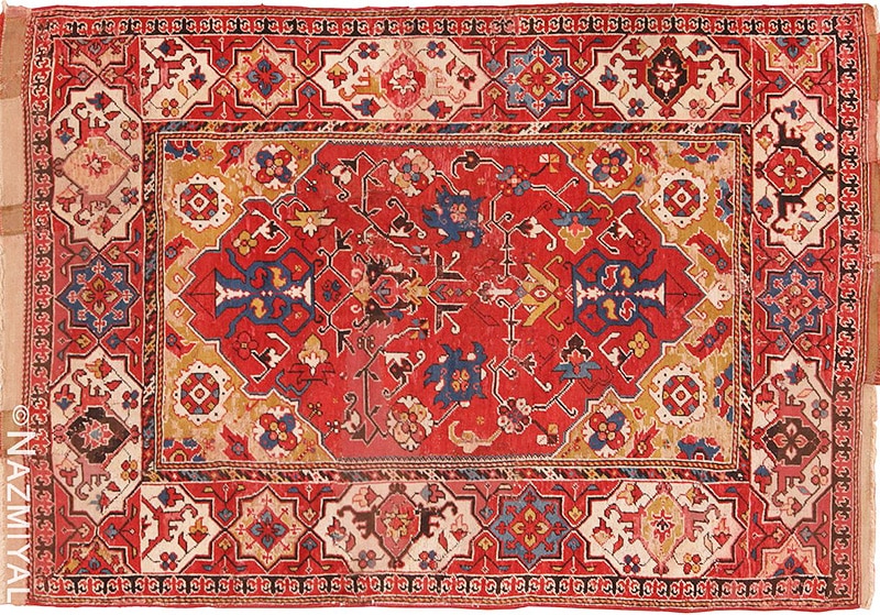 Antique 17th Century Transylvanian rug #70178 from Nazmiyal Antique Rugs in NYC