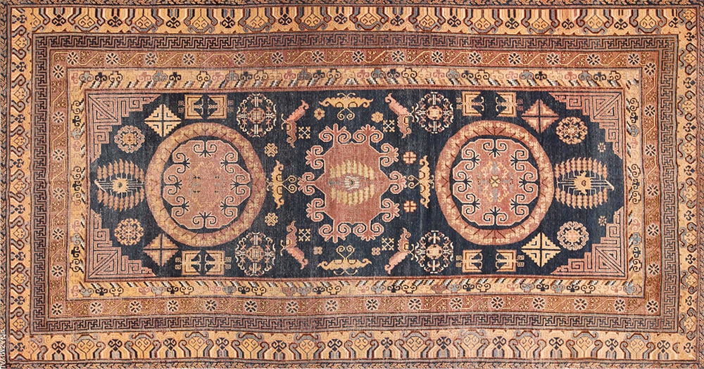 Antique Khotan Rug #71906 by Nazmiyal Antique Rugs