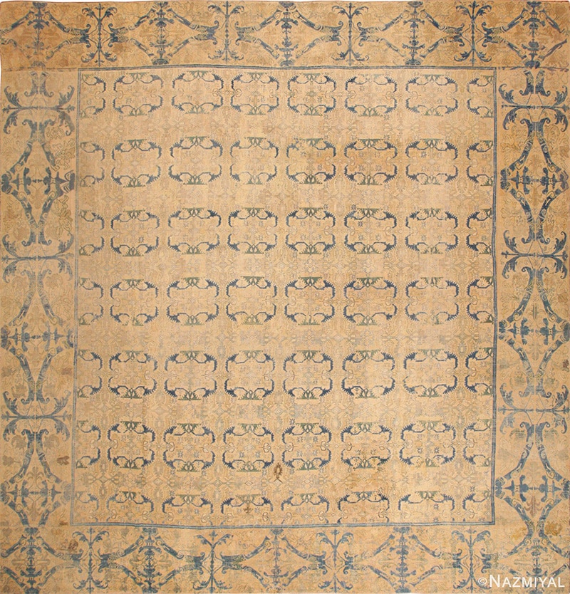 Antique Spanish Alcaraz Renaissance Period Rug #70154 - from Nazmiyal Antique Rugs in NYC