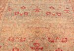 Background antique Indian Agra rug 70181 by Nazmiyal