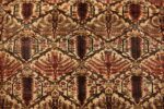 Background antique Persian Heriz rug 70226 by Nazmiyal