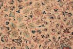 Background vintage Persian Silk Qum rug 49700 by Nazmiyal