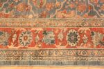 Border antique Persian Bibikabad rug 49515 by Nazmiyal