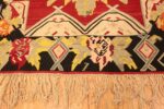 Border Vintage Turkish Kilim rug 50541 by Nazmiyal