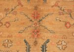 Close-up Antique Oushak Turkish Rug 70222 by Nazmiyal