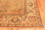 Corner Antique Oushak Turkish Rug 70222 by Nazmiyal