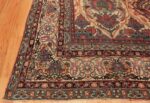 Corner Antique Persian Kerman rug 70219 by Nazmiyal