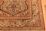 Corner Antique Persian Silk Rashi embroidery textile 70225 by Nazmiyal