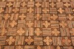 Field antique Persian American Hooked rug 50172 by Nazmiyal