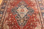 Field Antique Persian Kashan Mohtasham rug 70175 by Nazmiyal