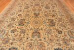 Field Vintage Persian Kashan Rug 70232 by Nazmiyal