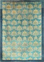 antique Arts and Crafts Donegal Irish rug 70236 by Nazmiyal
