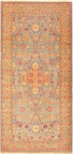 Full view antique Israeli Bezalel rug 70176 by Nazmiyal