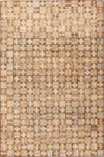 Room Size Antique Earth Tone American Hooked Rug #50172 by Nazmiyal Antique Rugs