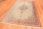 Full vintage Persian Silk Qum rug 49700 by Nazmiyal