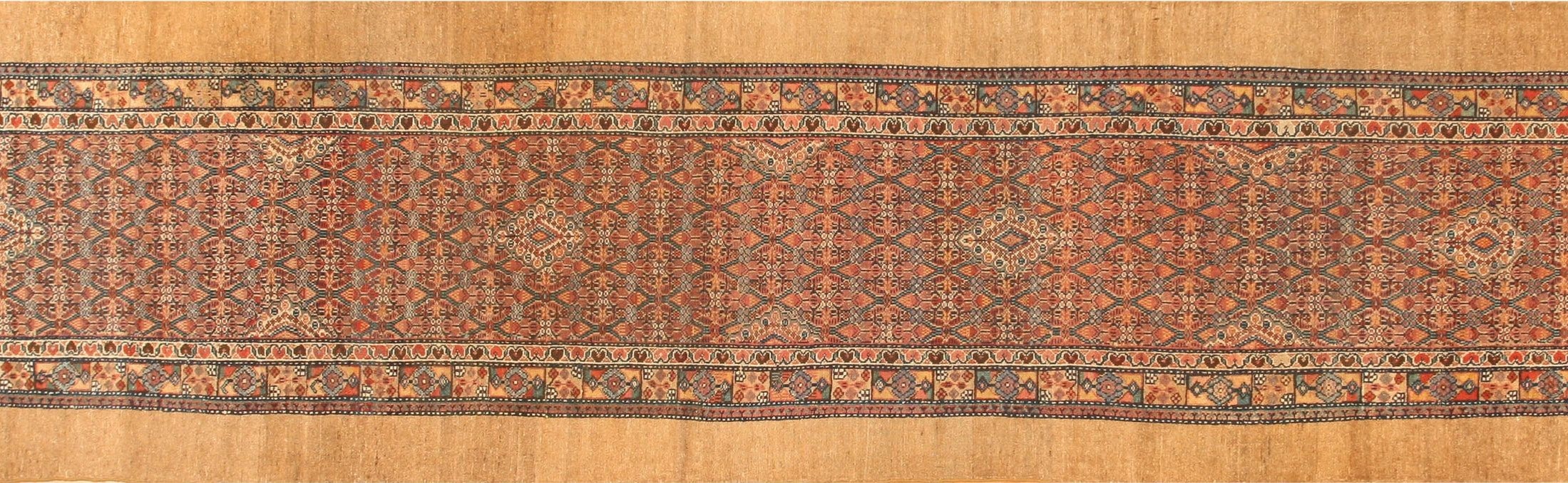Serab camel hair runner rug #42392 from Nazmiyal Antique Rugs in NYC