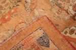 Weave antique Turkish Oushak Angora rug 70221 by Nazmiyal