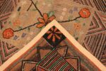 Weave detail antique American Hooked rug 50173 by Nazmiyal