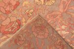Weave floral square size Donegal Irish rug 70224 by Nazmiyal
