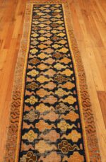 Full Picture of Antique 17th Century Chinese Ningxia Runner Rug 70214 Antique 17th Century Chinese Ningxia Runner Rug 70214 By Nazmiyal Antique Rugs in NYC