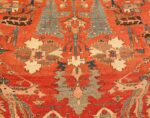 Antique Persian Serapi Rug Center 70242 by Nazmiyal Antique Rugs in NYC