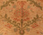 Close Up Of Decorative Room Size Vintage Spanish Rug 70263 by Nazmiyal Antique Rugs in NYC