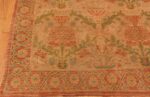 Corner Of Decorative Room Size Vintage Spanish Rug 70263 by Nazmiyal Antique Rugs in NYC
