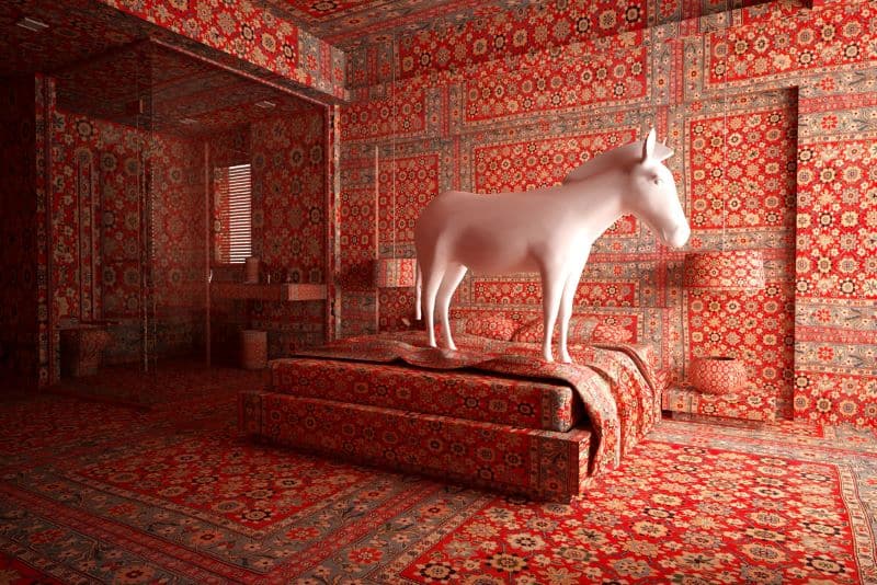 Carpet Room by Farid Rasulov Carpet Room by Artist Farid Rasulov | Nazmiyal