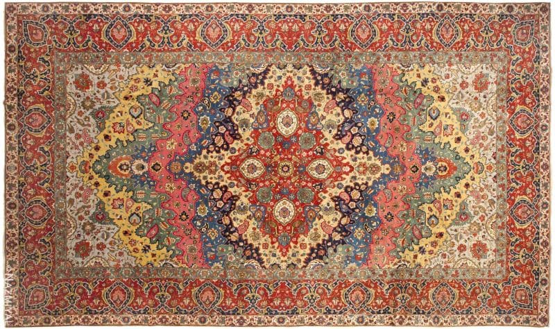Antique Persian Tabriz Antique Persian Tabriz Nazmiyal
