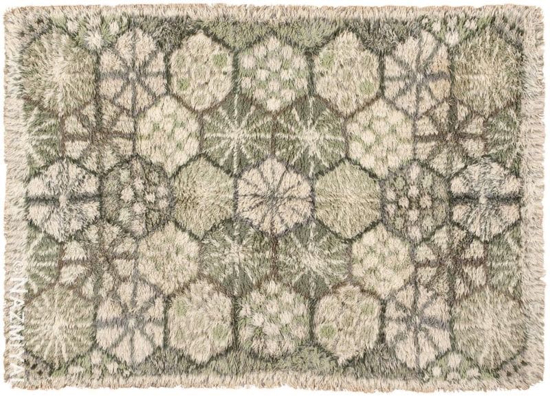 Scandinavian Swedish Rya Rug Vintage Scandinavian Swedish Rya Rug Nazmiyal